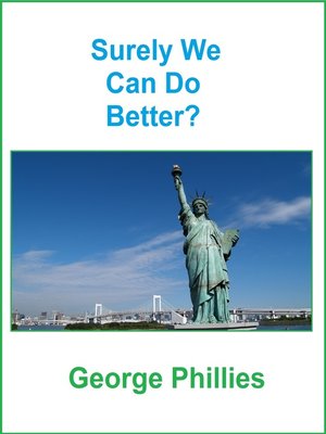 cover image of Surely We Can Do Better?